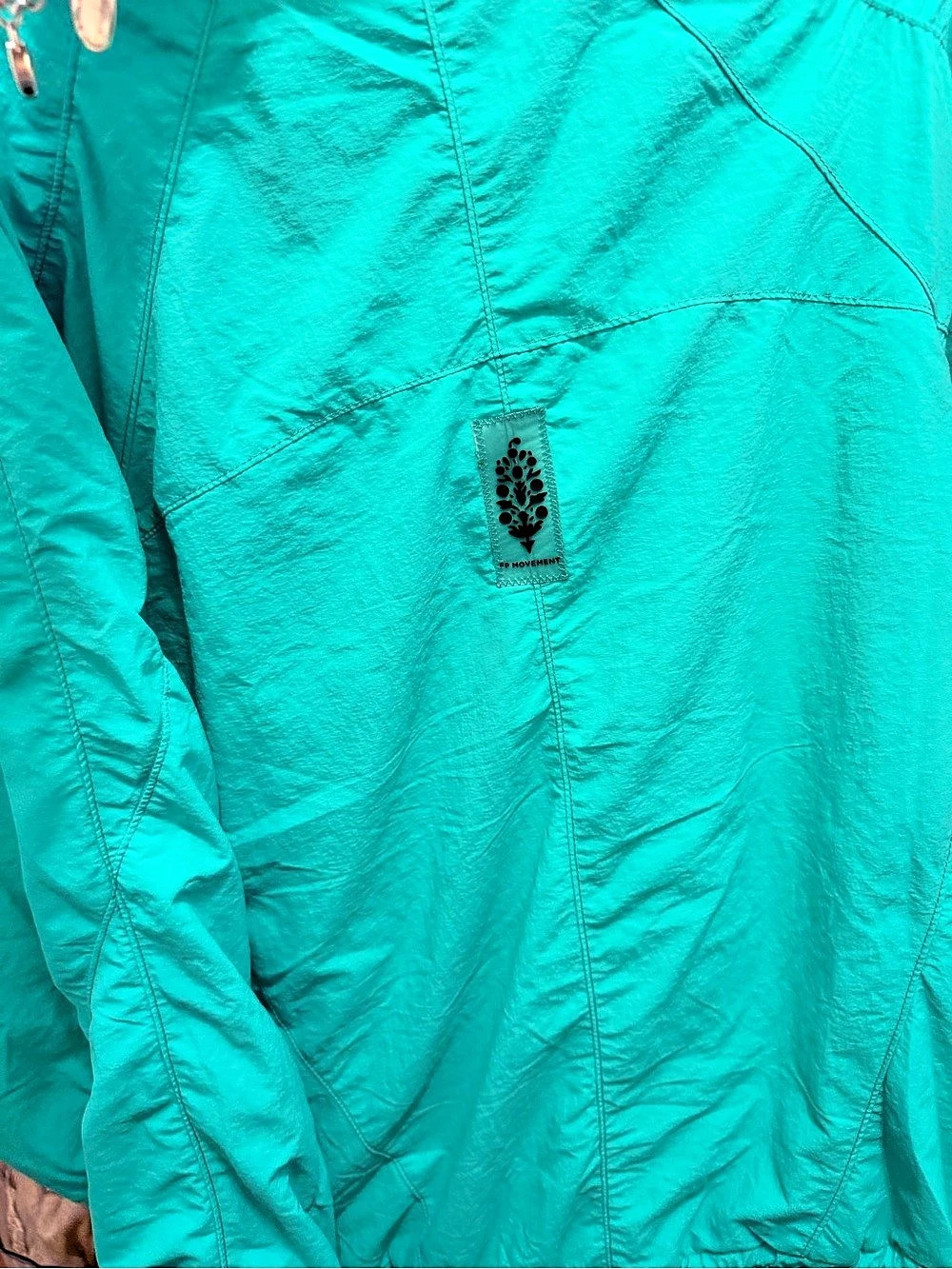 Free Movement FP Movement coat Jacket Blue Size Small NWT - Picture 2 of 5